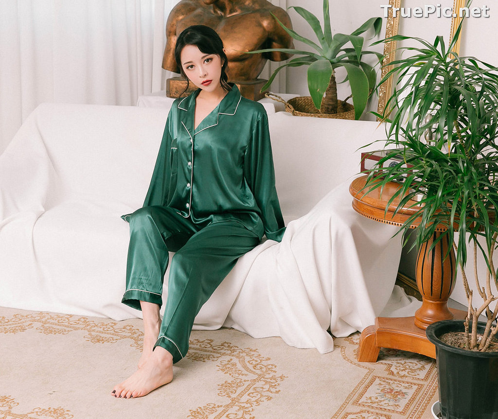 Image Ryu Hyeonju - Korean Fashion Model - Pijama and Lingerie Set - TruePic.net - Picture-22