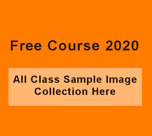 All class image sample Collection | Free Course 2020