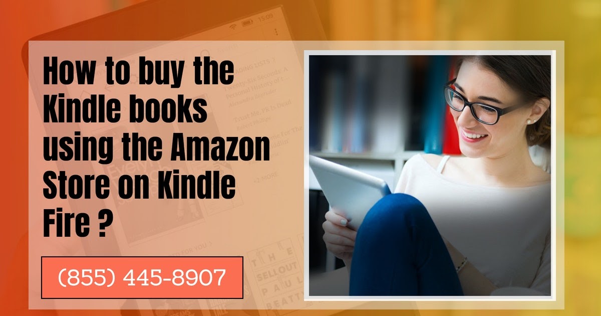How to buy the Kindle books using the Amazon Store on Kindle Fire