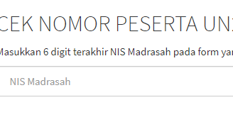 Cara Cek Nomor Peserta Ujian Nasional Mts Negeri 6 Cianjur