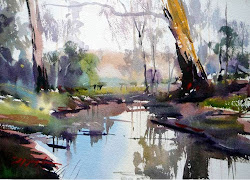 watercolor taylor david painting paintings light morning techniques interview watercolour artist famous artists landscape colour painters catching 38x22 known australian
