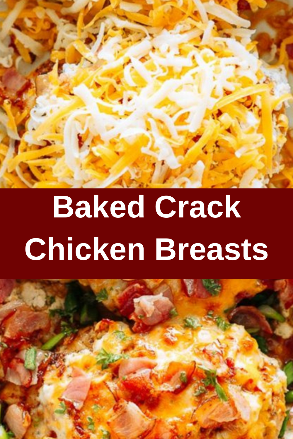 Baked Crack Chicken Breasts