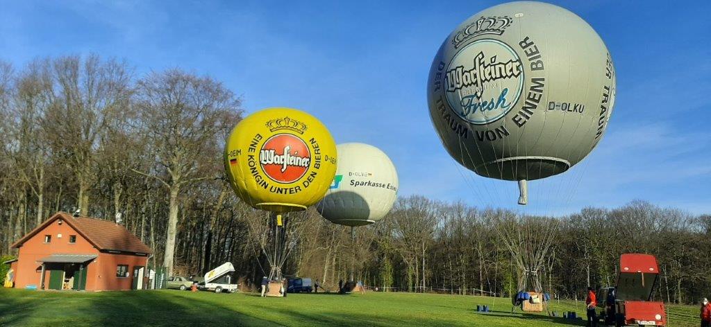 heißluftballon flug new life