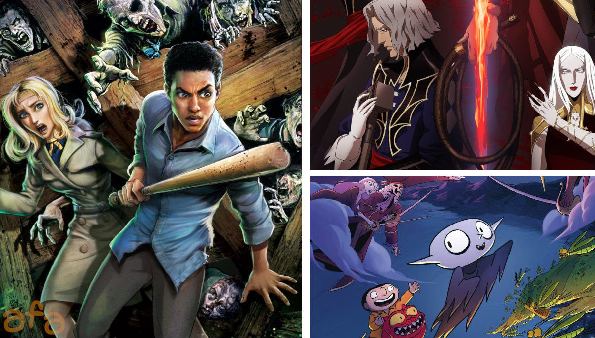 Out This Week: Castlevania, Little Vampire, Night Of The Animated Dead,  Space Jam: A New Legacy and More