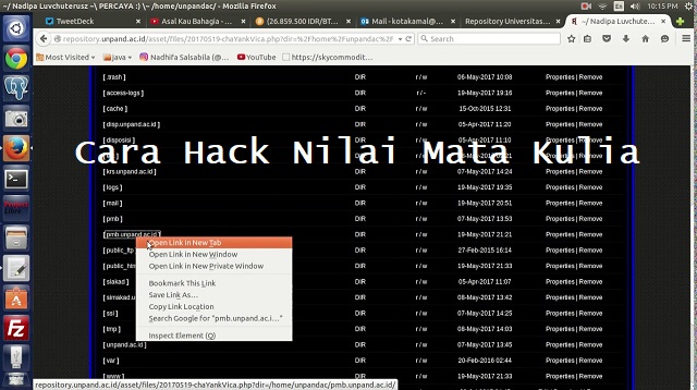 Cara Hack Nilai Mata Kuliah 2021 Cara1001