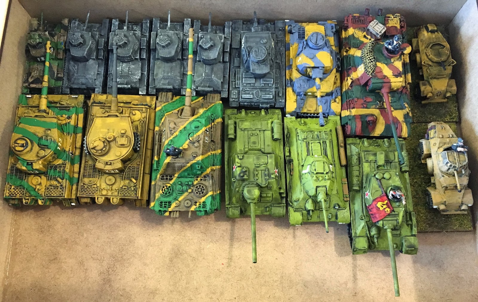 Wargaming in Sverige! German Tanks!