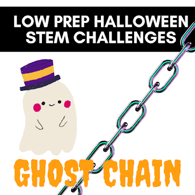 Halloween STEM Ghost Chain Challenge