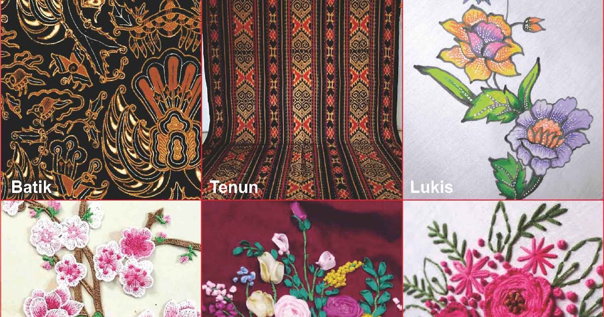 Penerapan Ragam Hias Pada Bahan Tekstil Seni Budayaku
