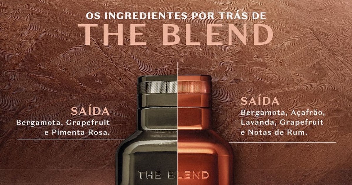 PDD - Perfume do Dia: Boticario The Blend Bourbon - Avaliação/Resenha