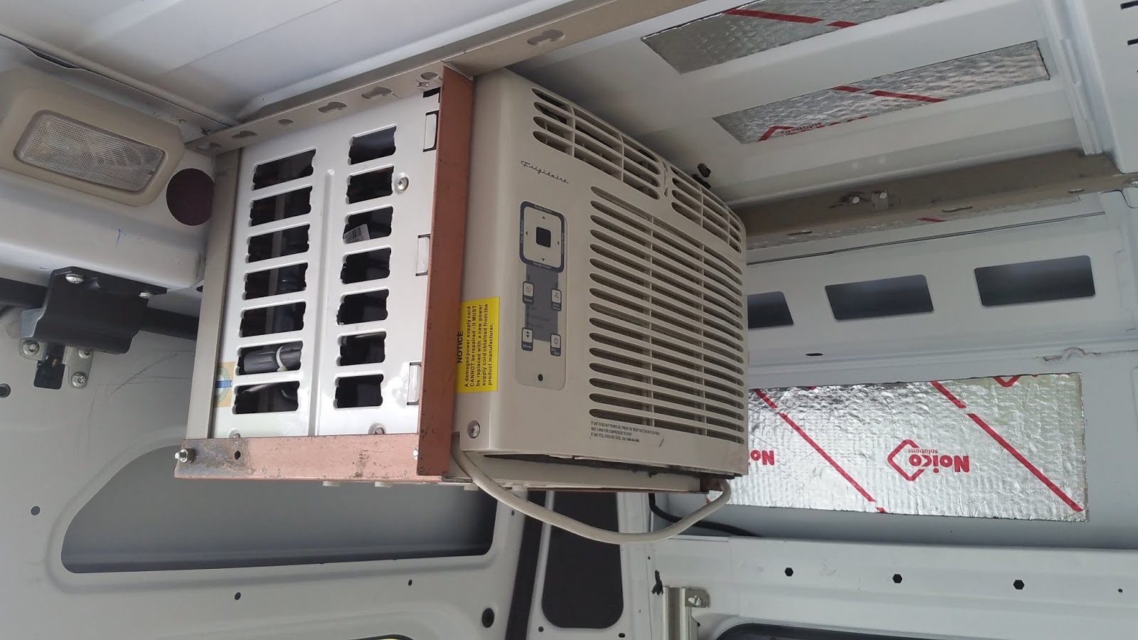 Ultimate Promaster Conversion Air Conditioner and Fan