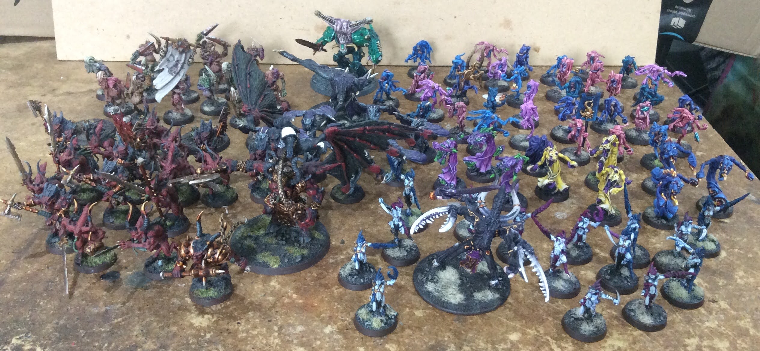 Redtoof's Mostly 40K Blog: Chaos Daemons Army