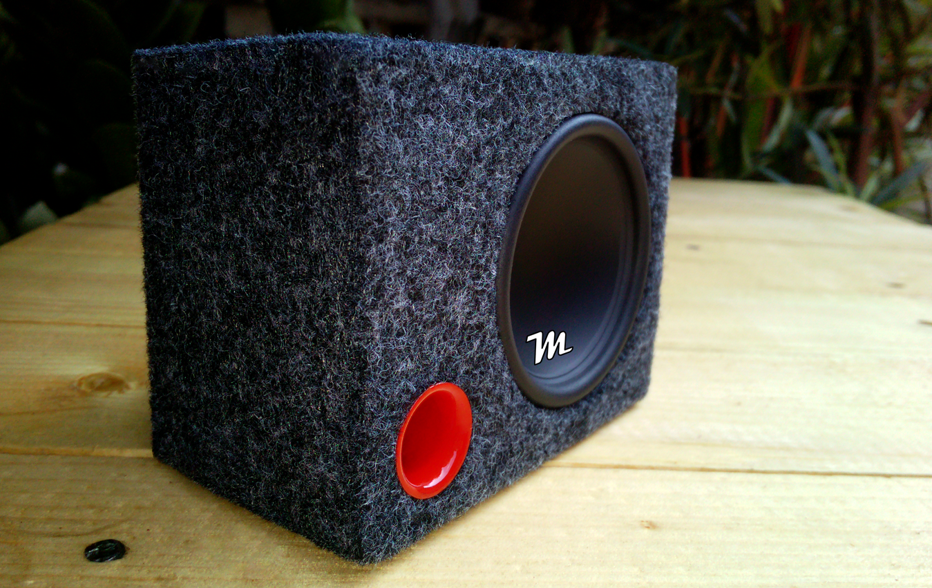 DIY Mini Subwoofer: Mini Subwoofer Test - Slow Down The Bass
