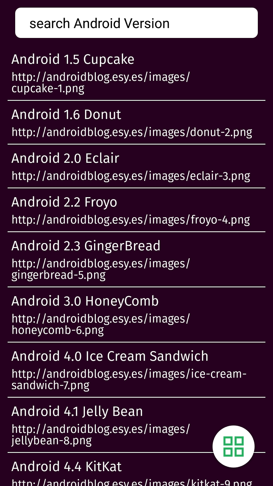 Android MirroR Search With ListView Using Volley