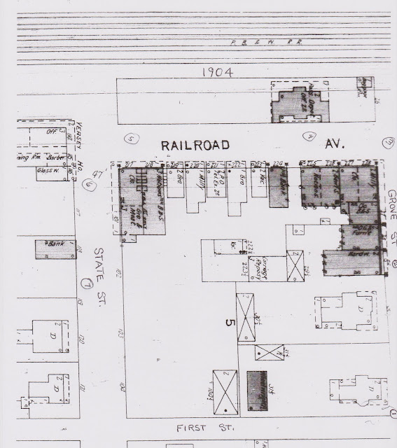 Delmar Historical And Art Society 1904 Sanborn Map Of Downtown Delmar