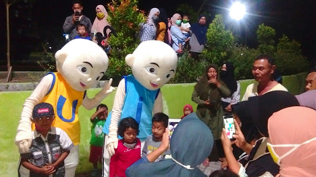 Taman Selong dibuka, Upin & Ipin panen duit