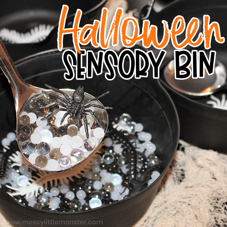 Halloween Sensory Bin Messy Little Monster