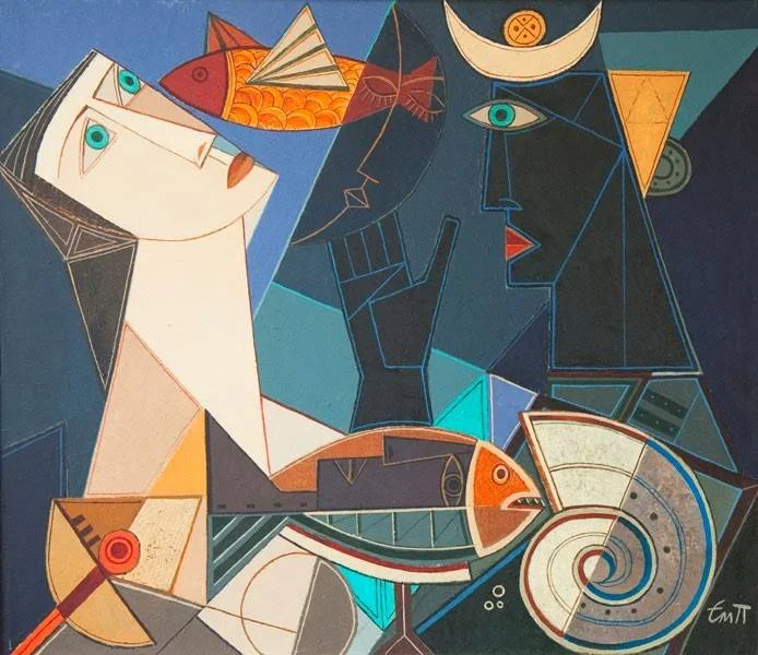  Emanuil Popgenchev | Cubist painter