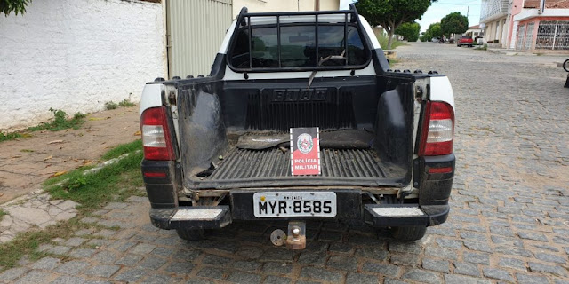 Polícia Militar fecha o cerco e recupera mais um carro roubado no município de São Bento