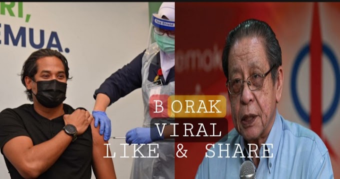 'Lim Kit Siang Persoal Kadar Vaksin Meningkat Tapi Kes "Jangkitan Covid" Masih Tinggi'..