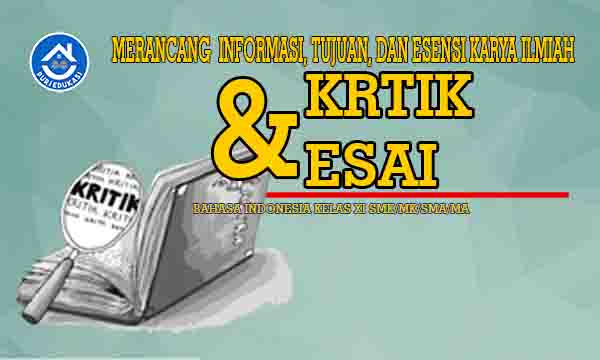 KRITIK DAN ESAI