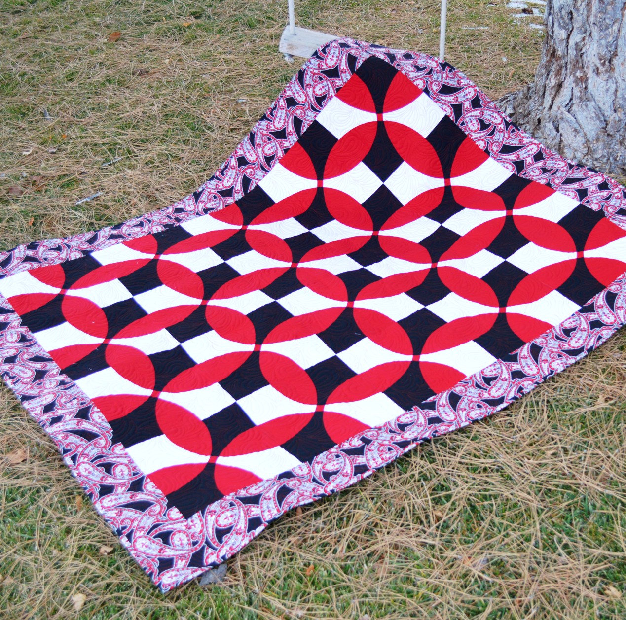 Happy Quilting Flowering Snowball Quilt
