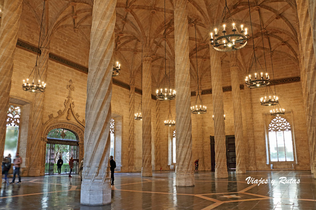 La lonja de la Seda, Valencia