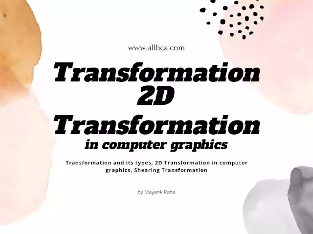 Transformastion-and-2d-transformation-in-computer-graphics