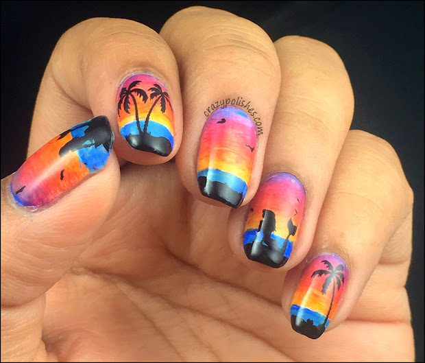crazy polishes - nail arts swatches