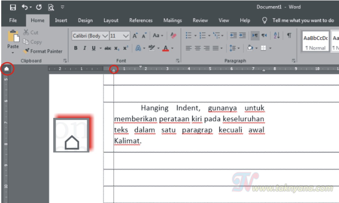 Fungsi Dan Jenis Tabulasi Pada Microsoft Word