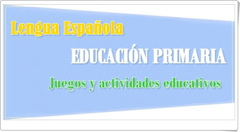 Conjunto de juegos y actividades de Lengua Española de Primaria
