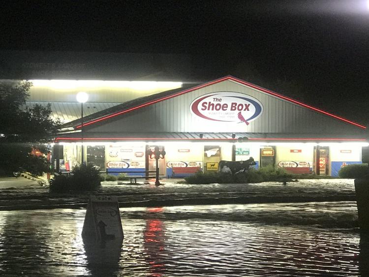 The News UNIT THE SHOE BOX in Black Earth, Wisconsin DAMAGED BY FLOODING