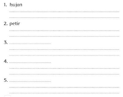 Kunci Jawaban Buku Tematik Tema 5 Kelas 3 Halaman 40, 41, 42, 43, 44