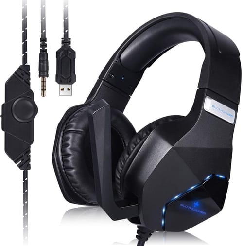 Review ELCTHUNDER Xbox One Headset Noise Canceling mic