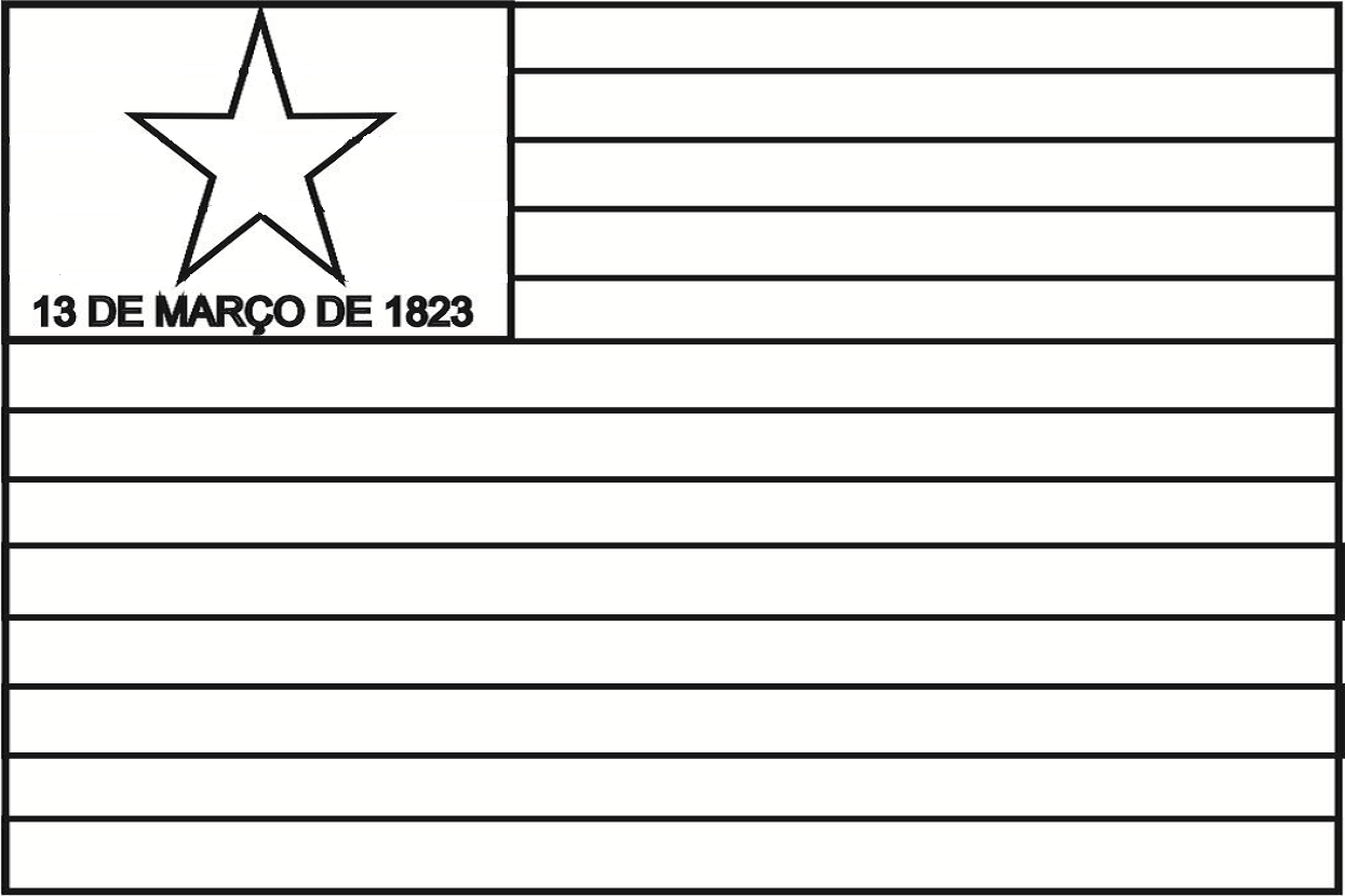 Bandeira do estado brasileiro do Piauí para colorir Pinturas do AUwe Bandeira do estado brasileiro do Piauí para colorir Pinturas do AUwe