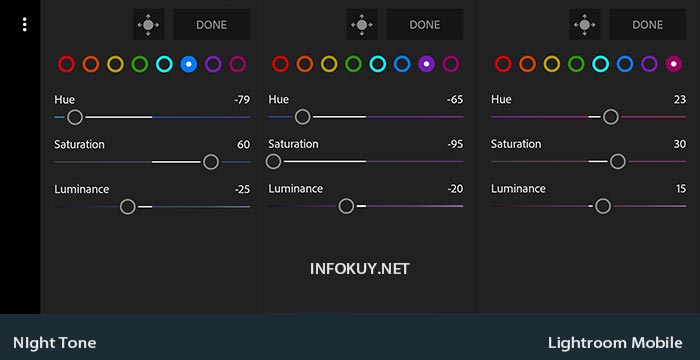 Rumus Lightroom Night Tone Efeknya Beda Infokuy