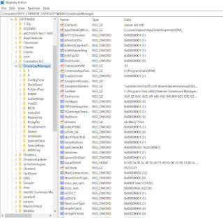cara mempercepat download idm melalui registry windows