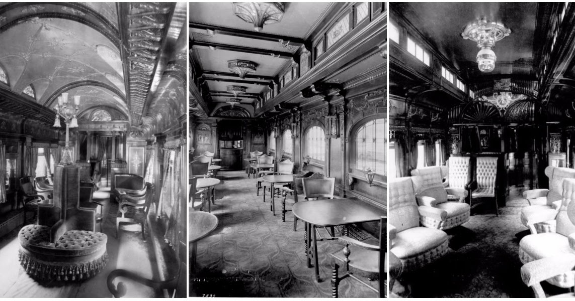 The Glory Days of Train Travel Inside the Pullman Train Cars, the