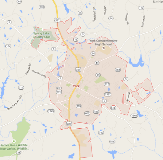 Fort Mill Rock Hill Lake Wylie Tega Cay Clover York SC