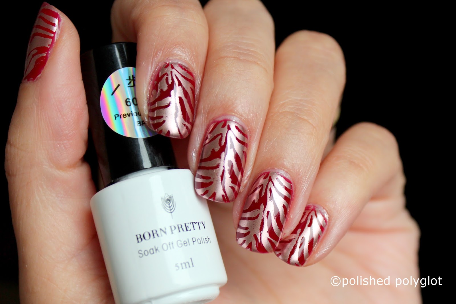 Nail art │Animal print in the wrong colors using Born Pretty Store UV gel polish [26GNAI