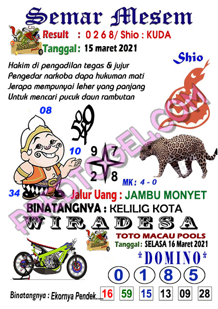 Pred Macau Selasa 16 Maret 2021 Pred Togel Toto Macau Terjitu