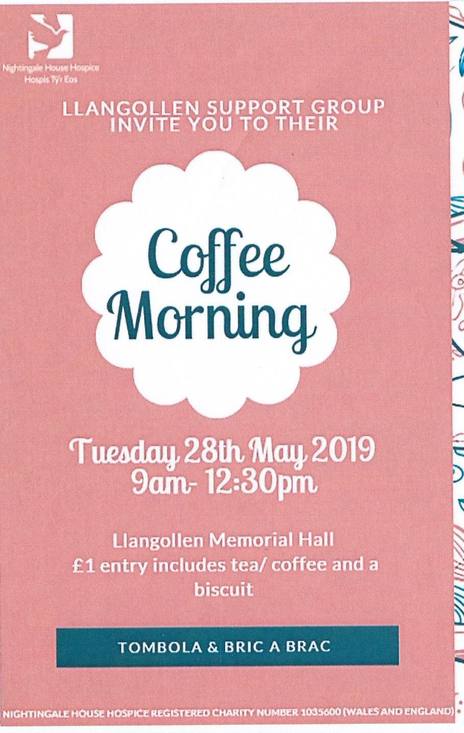 Llanblogger contact Event in aid of Nightingale House Hospice