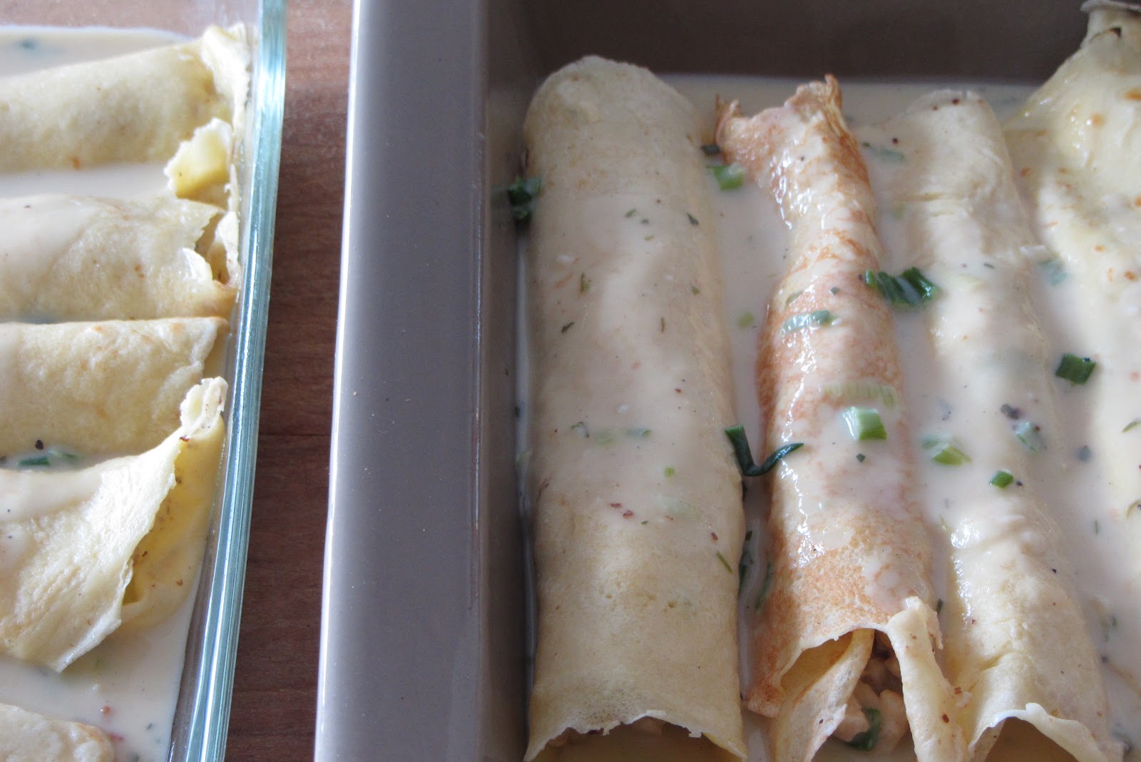 Tracy's Living Cookbook Tracy’s Chicken and Tarragon Crepes