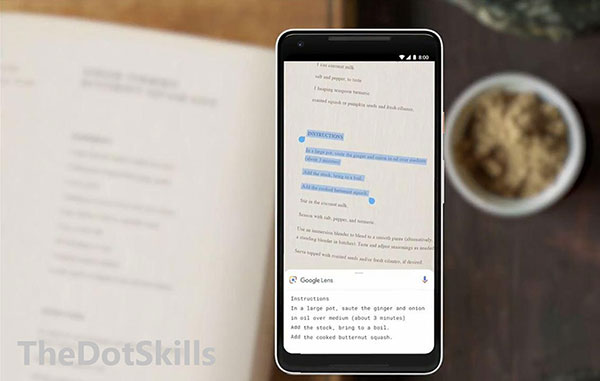Google Lens Google Lens : Comment copier du texte imprimé sur votre Ordinateur?