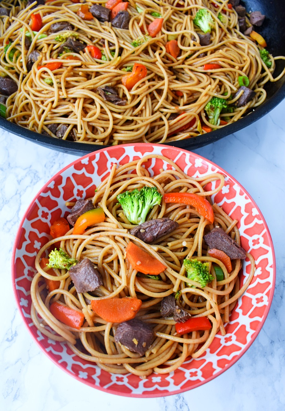Beef Noodle Stir Fry The Nutritionist Reviews