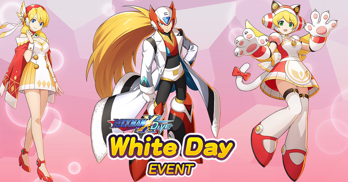 Rockman Corner Celebrate "White Day" in Rockman X DiVE with New Content
