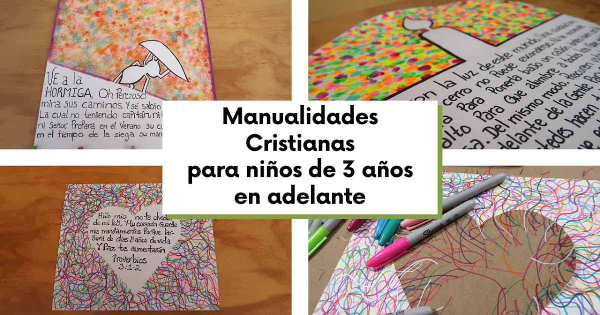 Featured image of post The Best 11 Manualidades Para Niños Cristianos De 3 A 5 Años