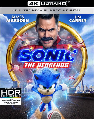 Sonic the Hedgehog (2020) 2160p HDR BDRip Dual Latino-Inglés [Subt. Esp] (Ciencia Ficción. Comedia)