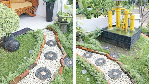 Ide Penting Taman Minimalis Dengan Batu Koral