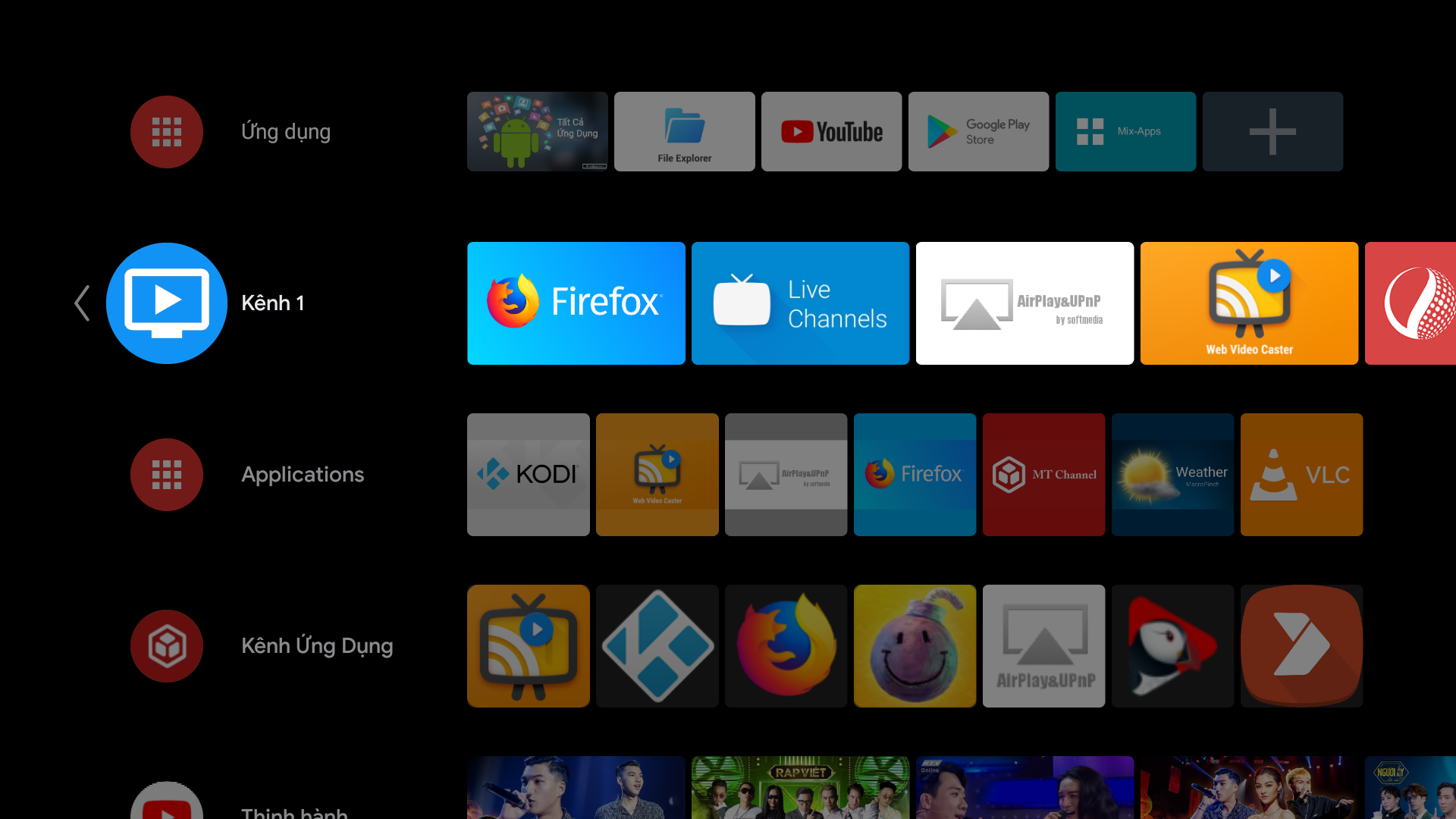 Sideload Channel Custom Application Loader