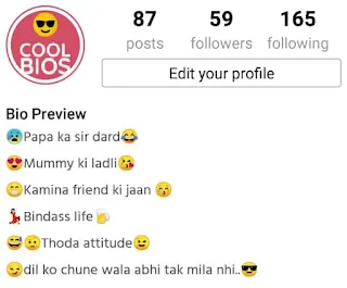 instagram bio for girls